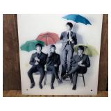 Beatles - Glass Panel 24" x 36" Pyramid America