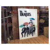 Beatles - Glass Panel 24" x 36" Pyramid America