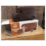2 Collectable UPS Package Cars