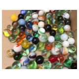 3 Jars of Marbles - Shooters - Cat Eyes - Some Good Ones?