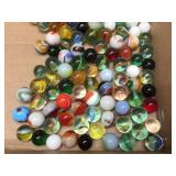 3 Jars of Marbles - Shooters - Cat Eyes - Some Good Ones?