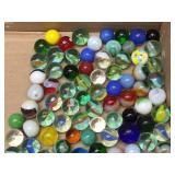 3 Jars of Marbles - Shooters - Cat Eyes - Some Good Ones?