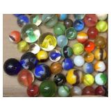 3 Jars of Marbles - Shooters - Cat Eyes - Some Good Ones?