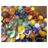 3 Jars of Marbles - Shooters - Cat Eyes - Some Good Ones?