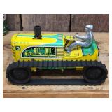 Vintage MARX 5 Tin Wind-Up Tractor