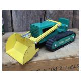 Vintage Tonka Loader - Green/Yellow