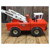 Vintage Large Tonka Wrecker - Orange/White