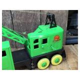 Vintage Lumar Contractors Crane - Green