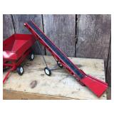 Vintage ERTL Toy Farm Implements - Tractor - Wagon - Elevator