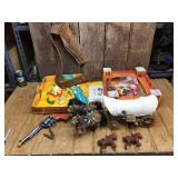 Vintage Western Related - Fort Cheyenne - Holster - Wagon