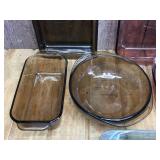 PYREX Amber/Purple/Blue - Bowls - Casserole - Loaf