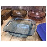 PYREX Amber/Purple/Blue - Bowls - Casserole - Loaf