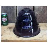 PYREX 3 Pc Nesting Bowl Set - Purple - Nice