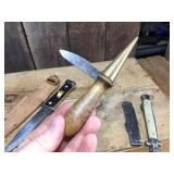 2 Vintage Germany Knives - 1 Italy - 1 Japan