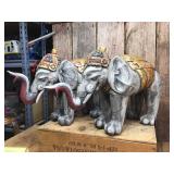 2 Puzzle Type Put Together Elephant Figures