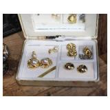 Group Vintage Lighters - Brass Frame - Cuff Links - Cast Sign