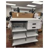 PHS West Procedure Room Cart Model # FWDOUBLEII