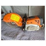 Stihl TS 700 Cut Off Machine Maniac Saw with 4 Extra Blades