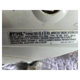 Stihl TS 700 Cut Off Machine Maniac Saw with 4 Extra Blades