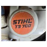 Stihl TS 700 Cut Off Machine Maniac Saw with 4 Extra Blades