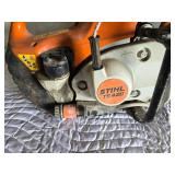 Stihl TS420 Power Cut Off Maniac Saw with Extra Blades