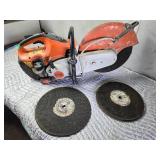 Stihl TS420 Power Cut Off Maniac Saw with Extra Blades