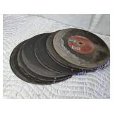 Lot of 11 - 14" x 1/8" Concrete Cutting Blades