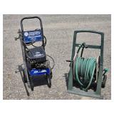 Campbell Hausfeld 2200 PSI Gas Pressure Washer and Garden Hose on Reel
