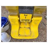 Unused Eye Wash Station, Advil, Tylenol, Toilet Bowl Brush