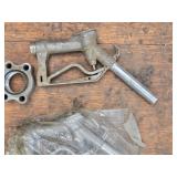 Oil Barrel Hand Pump(broken handle), Fuel Pump Nozzles