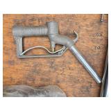Oil Barrel Hand Pump(broken handle), Fuel Pump Nozzles
