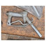 Oil Barrel Hand Pump(broken handle), Fuel Pump Nozzles