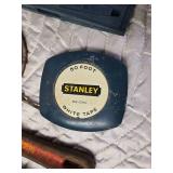 Misc. Tools Pipe Wrench, Tape Measures, levels, Clamps