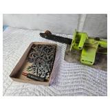 Misc. Length Chainsaw Chains (Mostly 16"), Poulan Electric Chainsaw, Chain Oiler