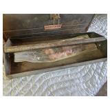 Tool / Tackle Box with Contents - Rasp, Clamp and More