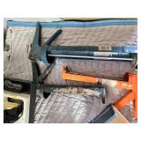 Huge Lot of Tools and Other Items - Hand Saws, Xmas Light Cord HOlders, Miter Box