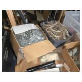 Huge Lot of Fasteners, Nails and Related Items