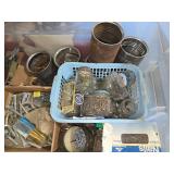 Huge Lot of Fasteners, Nails and Related Items