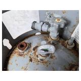 Small Forklift Style Propane Tank