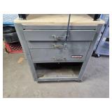 Craftsman Router Table on Rolling Bench with Locking Drawers (Key Included)