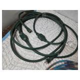 Lot of Extension Cords, Some are taped and May or May Not Need Additional Repair