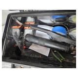 Mastercraft 26x11x8 1/2" Tool Box and Contents - See Pics, Crow Bar, File, Vice Grips and Much More