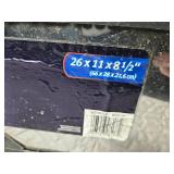 Mastercraft 26x11x8 1/2" Tool Box and Contents - See Pics, Crow Bar, File, Vice Grips and Much More