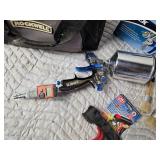 Finex Paint Spray Gun with Digital Pressure Gauge
