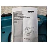 Makita 5" Random Orbit Sander with Case