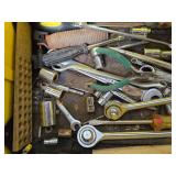 Stanley Tool Box with Tools - Wrenches, Ratchets and More