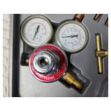 Torch and Gauge Set in Plastic Carry Case