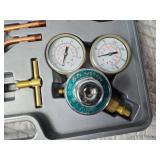 Torch and Gauge Set in Plastic Carry Case