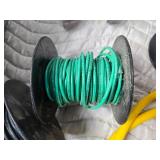 Large Lot of Electrical Supplies, Various Wire, Ext. Cords and more