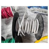 Large Lot of Electrical Supplies, Various Wire, Ext. Cords and more